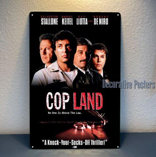 Cop Land Sylvester Movie Metal Poster Tin Sign 20x30cm PlateAluminum 20x30cm(7.8x11.8inch)
