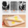 Disposable Cutting Board Mat, POE Disposable Cutting Mat, Collapsibles Cutting Board Sheet With Built-in Crease, Flexible Mat
