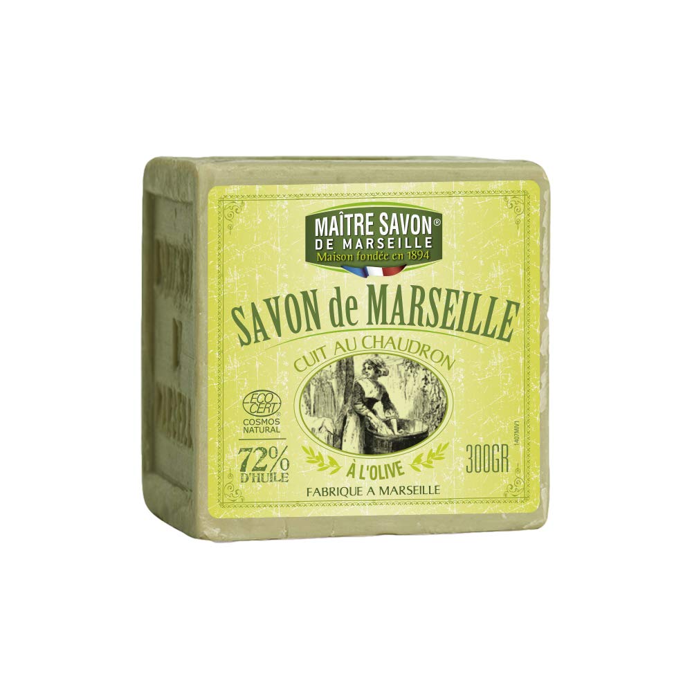 

Maitre Savon de Marseille Savon de Marseille Olive 300g Soap 300g (x 1)