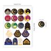 38 Pcs Self-Adhesive Labels Ramadan Stickers Decorative Sticker Eid Mubarak Labels Stickers Party Supplies for Adult