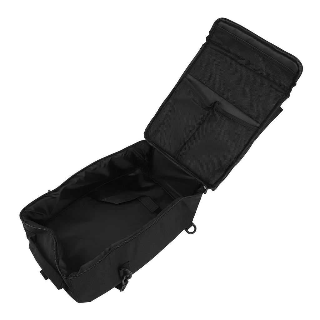 Travel Backpack for Slim Game Console Protective Carrying Case Storage Bag with Zipper Pocket for