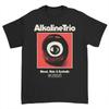 2026 Alkaline Trio Heart Skull T Shirt Blood Hair and Eyeballs Tour 2024 Music Concert Vintage Washed Graphic Versatile Stylish