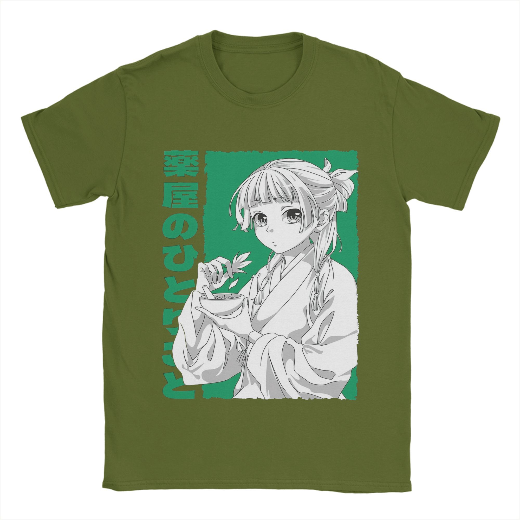 

Дневник аптекаря Мужские футболки Маомао Винтажные 100% хлопок Футболки Круглый вырез Короткий рукав Футболка Классические топы 4XL