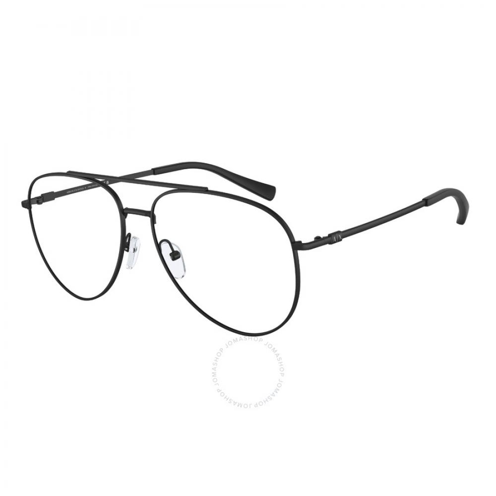 

Armani Exchange Demo Pilot Men S eyeglaSSeS Ax1055 6000 58