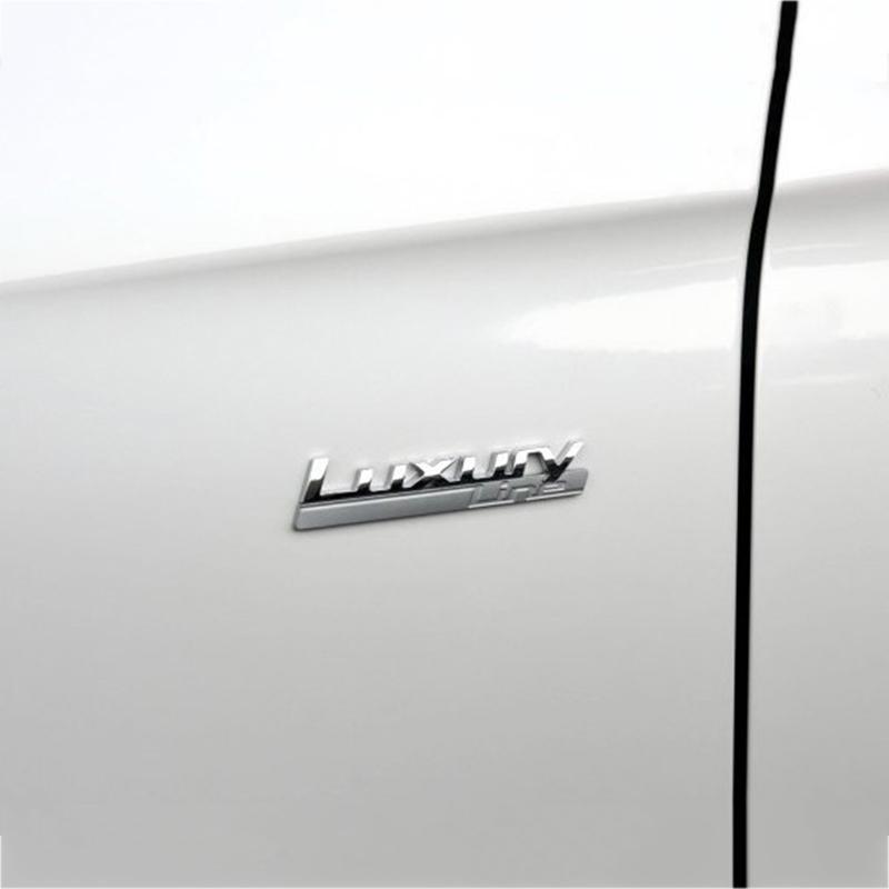 Car Styling Trim Sticker / 3D Sport / Luxury Line Label ABS Emblem Badge Decals Fit For BMW 2/3/4/5/7 Series GT