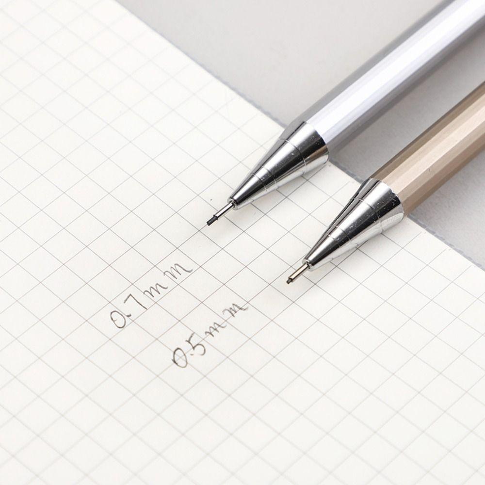 0.5/0.7MM Mechanical Pencil Drawing Writing Tool Movable Pencil Propelling Pencil  School Office