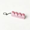 Colorful Design Cat Claws Keychain Silicone Soft Keycap Keychain Squishy Cat Paw Keychain  Keyring