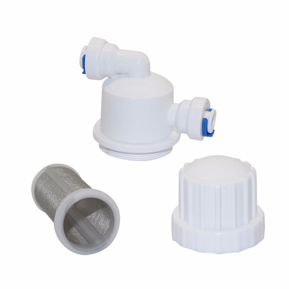 1/4" Garden Micro Water Filter Stainless Steel Mesh 40 Micron Filter 9.52mm Quick Slip Fitting Garden Irrigation Hose Filter