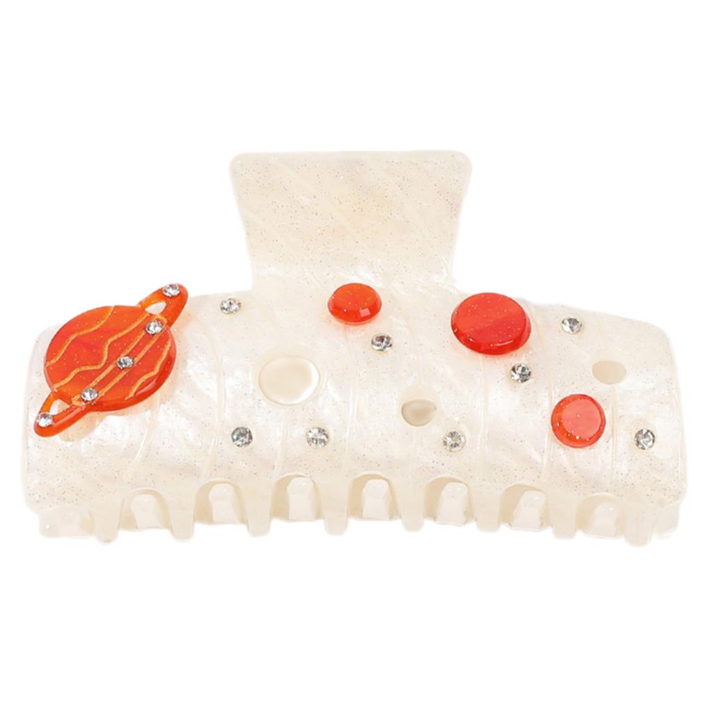 Practical Acrylic Hair Claw Clip With Unique Shark Design For Women Fashion Hair Accessory For Home Office Party