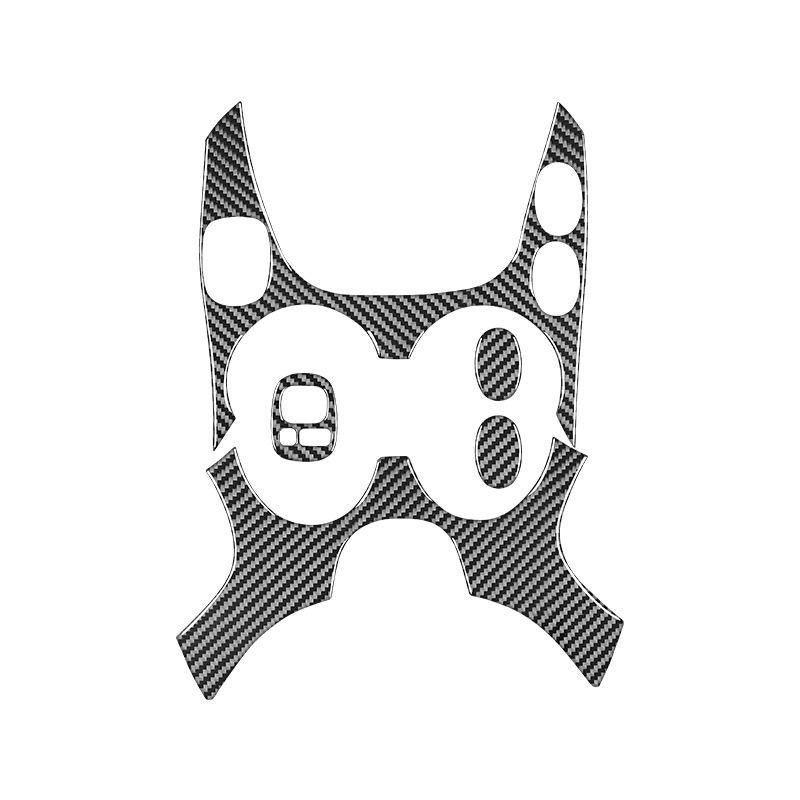 Toyota 01-07 Sequoia Karbonszálas Belső Középkonzol Pohártartó Matrica