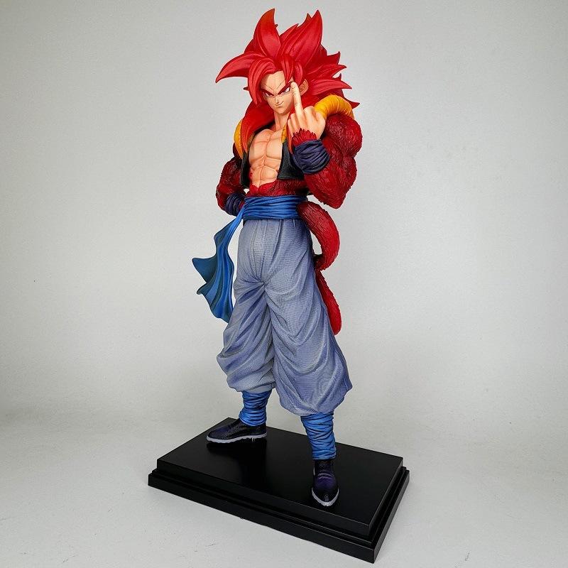 Super Saiyan, Super Four Wujita, Two-Handed, Three-Handed, Fit Warrior Model Ornament, Boxed Figure.