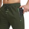 [JustDay] Men's Half Pants, Shorts, Summer Shorts, Sportswear, Running Pants, Drawstring Adjustment, Plus Sizes, Zippered Pockets, Green, XL