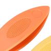 2pcs Tatting  s Plastic Tatting  s Craft Tool for   Hand Sewing Knitting(Orange Yellow )