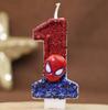 Number Birthday Candles for - Character Design Party Decoration for Celebrations