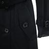 Manteau trench BLUE LABEL CRESTBRIDGE 40 noir Avec doublure Femmes Occasion