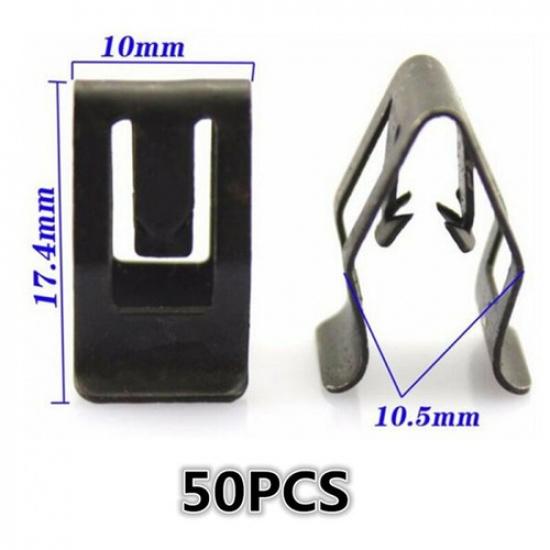Accessories Interior Trim Clips Console Dashboard Panel Metal Retainer