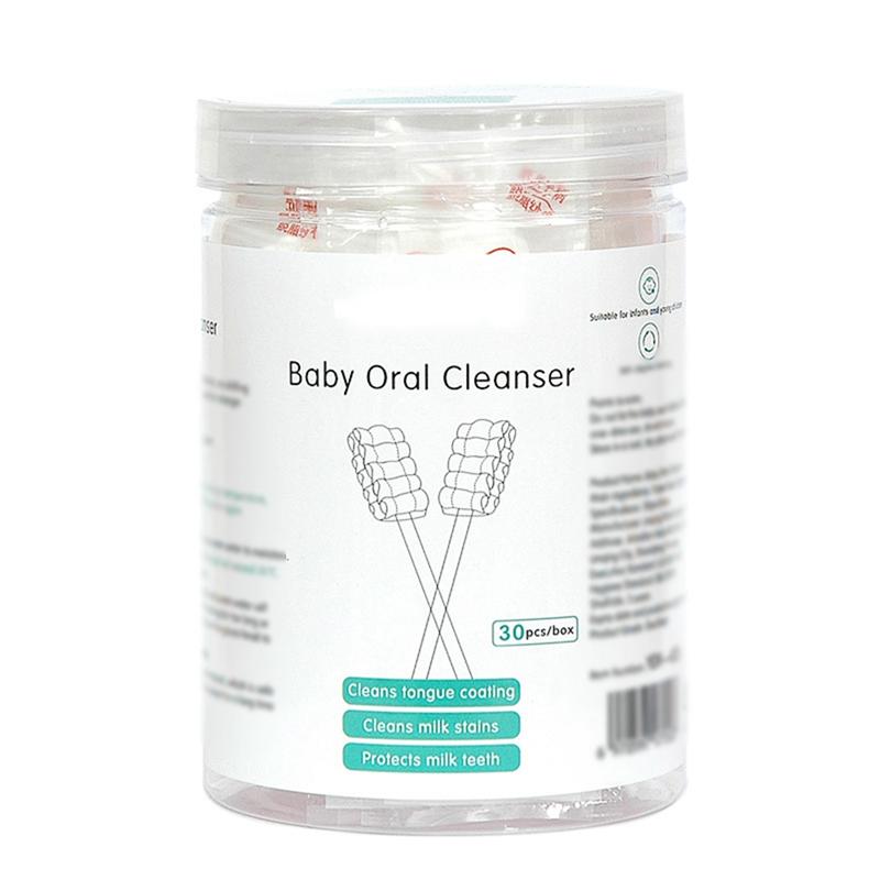 A71Z Baby Oral Cleaner Milk Stain Cleaning Cotton Swab Young Children's Oral Cleaning