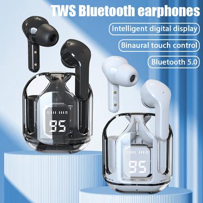 NOVO Air31 TWS Fone de ouvido sem fio Bluetooth Fones de ouvido esportivos para jogos Fones de ouvido com redução de ruído Controle de toque de graves para telefone