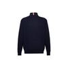 Tommy Hilfiger Golf Outfit American Vintage Solid Color Cardigan Stand Collar Long Sleeve Spring Autumn Sweatshirt Men Sweatshirt 78J9322-410