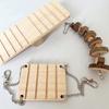 Haustierspielzeug Großhandel 8 Stück Hamster Schaukelbrücke Spielzeug Wippe Rattan Spielzeug Schleif Kletterspielzeug Kleintierkäfig Spielplätze Haustierbedarf