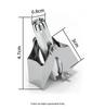 Affordable Stainless Steel Manual Nose Hair Trimmer - Washable Unisex Grooming Tool