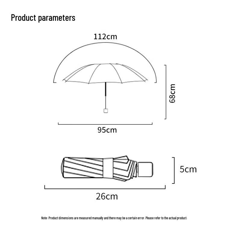 YUHANG Large UV Protection Foldable Umbrella