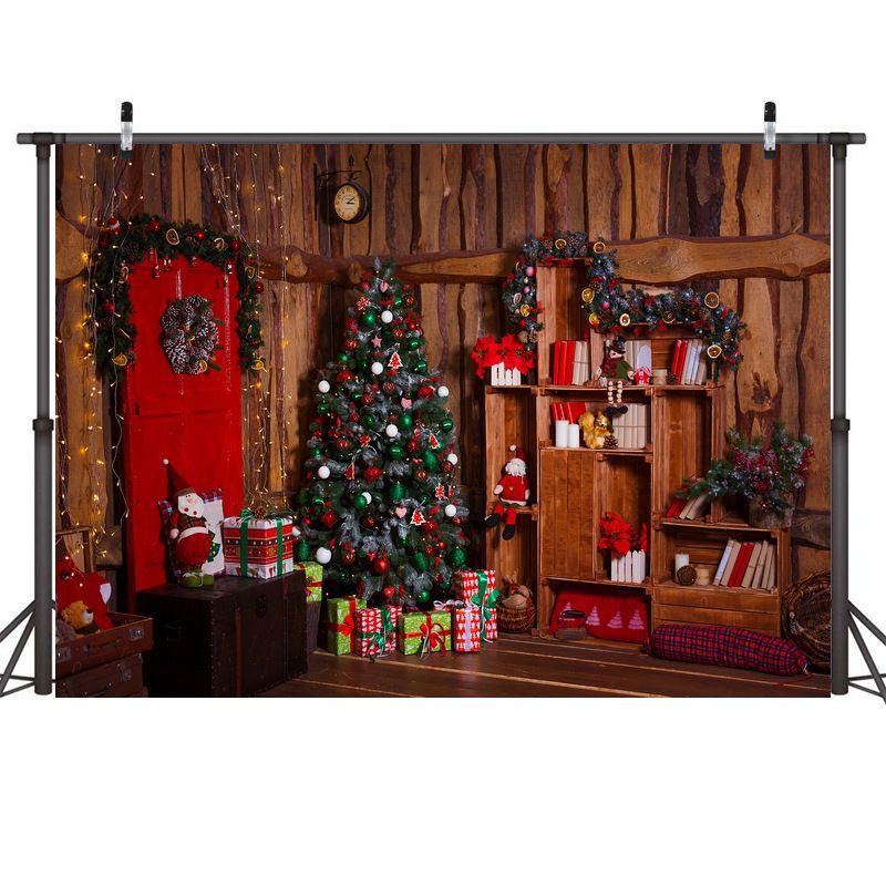 Photo Christmas Photography Props Background Cloth Vinyl Backdrop Xmas Studio