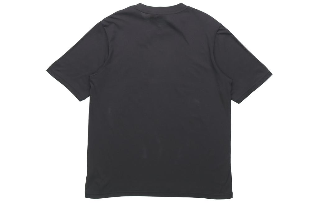 Adidas Originals T Shirts Men's Black Crew Neck Moderate Straight Fit DX4203
