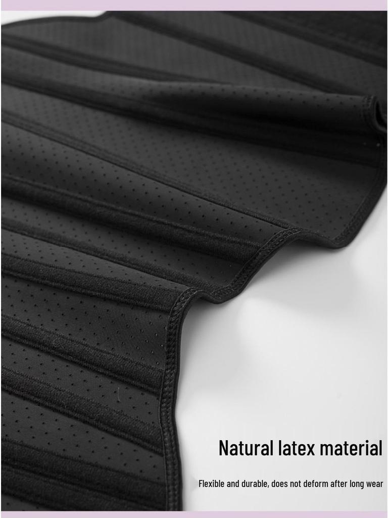 Women's 19 Steel-Boned U-Shaped Latex Waist Cincher: Sport, Tummy Tuck, Postpartum, Slimming & Ab Shaping Belt