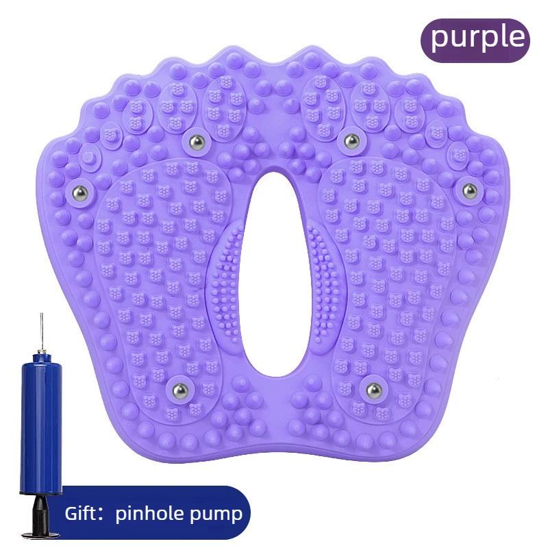 Inflatable Foot Massager Anti-Slip Finger Pressure Points Stepper Pad Magnetic Acupressure Yoga Fitness Foot Circulation Relax