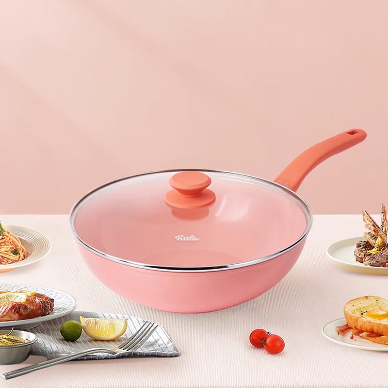 

Fissler CeramProtect 30cm Non-Stick Wok with Glass Lid