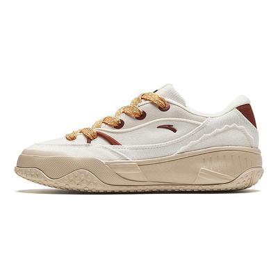 Comfortable Versatile Low-Top Sneakers Women Sneakers White Brown 922418072-3