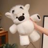 Adorable Highland Cattle Plush Toy 40cm Huggables Running Cow Stuffed Animal Made With Premium Soft Fabric, Soothing Companion
