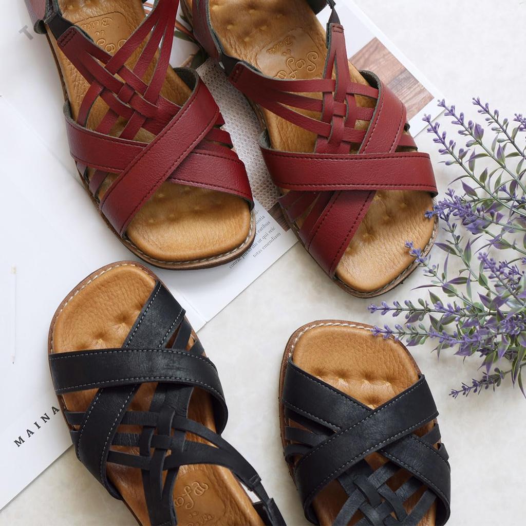 Belle & Sofa Women's Comfortable Mesh Sandals, Made In Japan, Comfortable ...