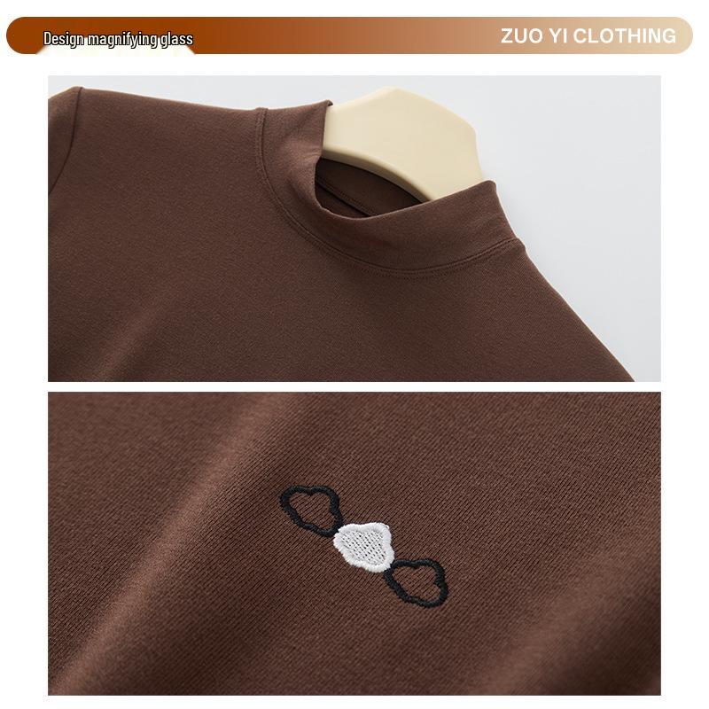 Dámská termoaktivní antibakteriální základní vrstva s polozvýšeným krkem - Zeštíhlující, k pokožce šetrný úplet na podzim/zimu