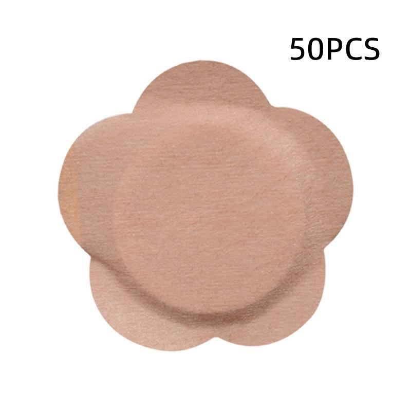 

50 шт./набор Сменные одноразовые пакеты с касторовым маслом Самоклеящиеся наклейки на пупок Влагонепроницаемые протекторы для пупка телесный