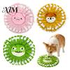 Tappetino da Gioco Interattivo per Animali Domestici, Snuffle per Cani con Carta Stropicciata, Giocattolo Stridulo Alimentare, Sollievo dall'Ansia, Design Animale Cartone Animato per Cani, Annusare e Cerca Cibo