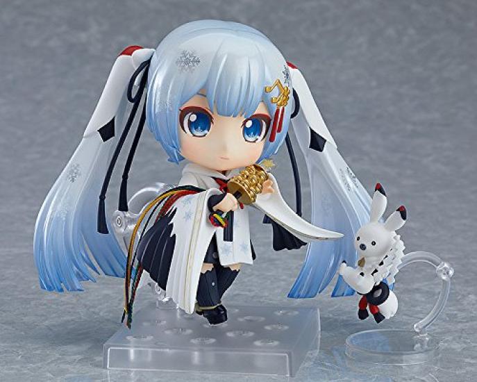 Nendoroid Snow Miku Crane Shrine Maiden MIKU Wonder Festival 2018 Verze. (SNÍH 2018, [Zima] atd.. omezený)