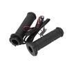 Paar 22mm 0,9in Motorrad Beheizte Lenkergriffe Intelligente Temperaturregelung Schwarz 12V 15‑35W