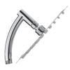 8-inch Square Air Booster Universal Adjustable Nozzle Shower