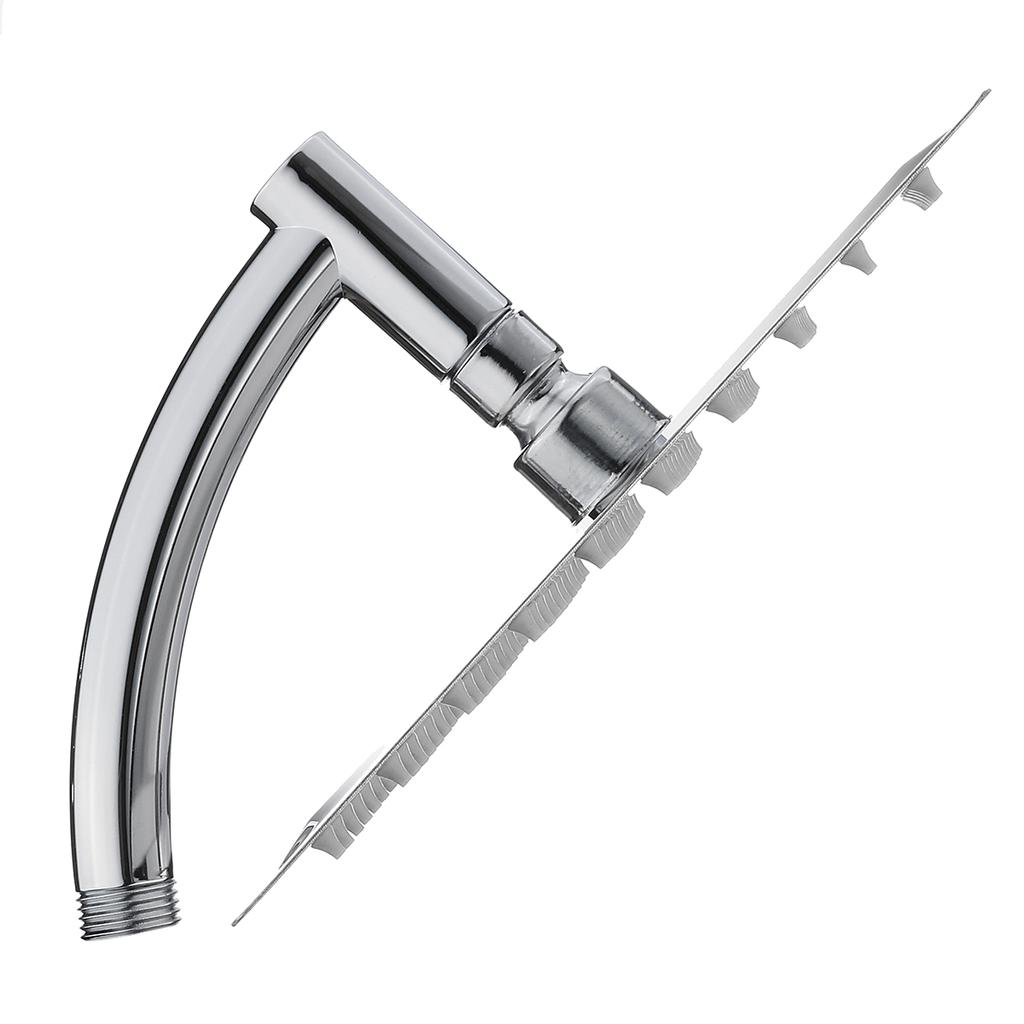 8-inch Square Air Booster Universal Adjustable Nozzle Shower