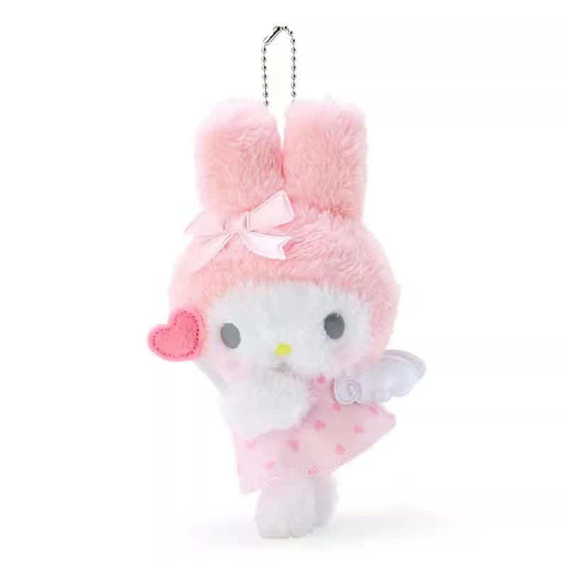 Sanrio Plush Cinnamon Toy Keychain Home Decoration Girl Birthday Doll Present