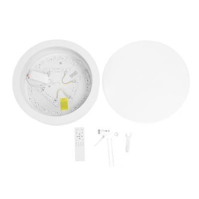 Runde LED-Deckenleuchte mit Fernbedienung, 3 Modi, dimmbar, moderne Unterputzleuchte für die Küche