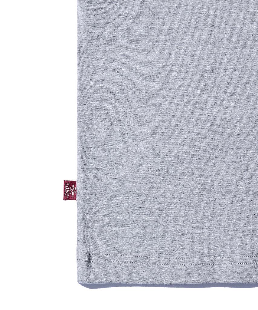 DISCUS ATHLETIC 2026 Pentaport Typo T-Shirt Melange Grey