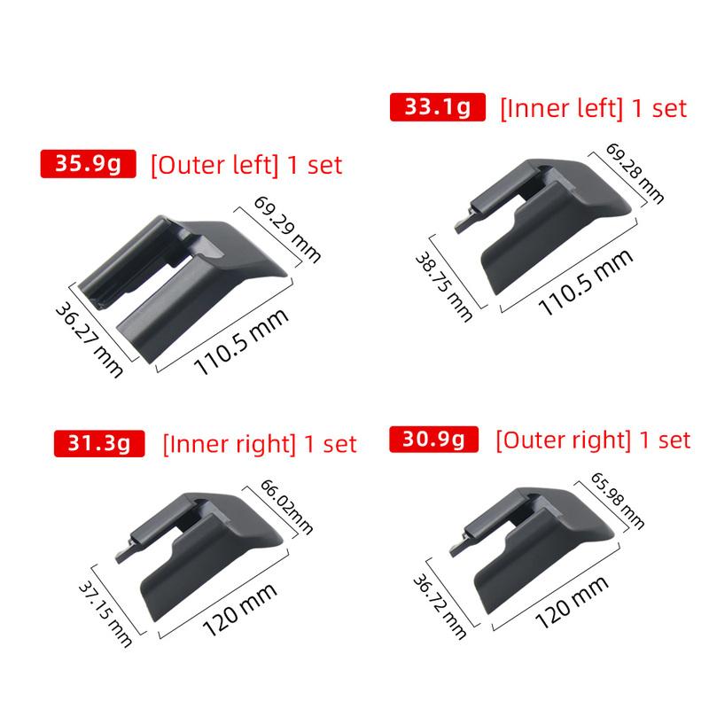 Rear Seat Rail Trim Cover Track Panel For Mercedes Benz GLE Class W167 + Interior Seat Rail Trim Cap 1679192300 1679192500
