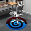1PC Spiral Wave Office Round Area Rug, Mat Suitable For Office, Under Office Chairs Bedroom Living Room Home Decor, Room Deco