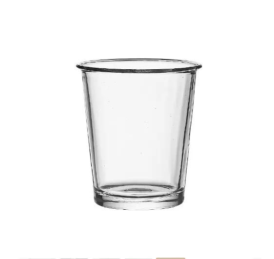 1pc 350ml Transparent Heat Resistant Glass Cup Home Drink Juice Milk Cup for Restaurant Party Drinkware Gift Drinking Glasses
