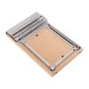 Small Weaving Machine Stainless Steel Wooden Handmade Knitting Machine Weaving Tool for Clothing Blanket DIY
