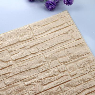 DIY 3D Brick PE Foam Wallpaper Panels Room Decal Stone Decoration Embossed