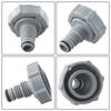 Pool Drain Valve P6H1419 Compatible with Hose Adapters for For Draining Skimmer Lines Main Drain Pipes and Pump Casings